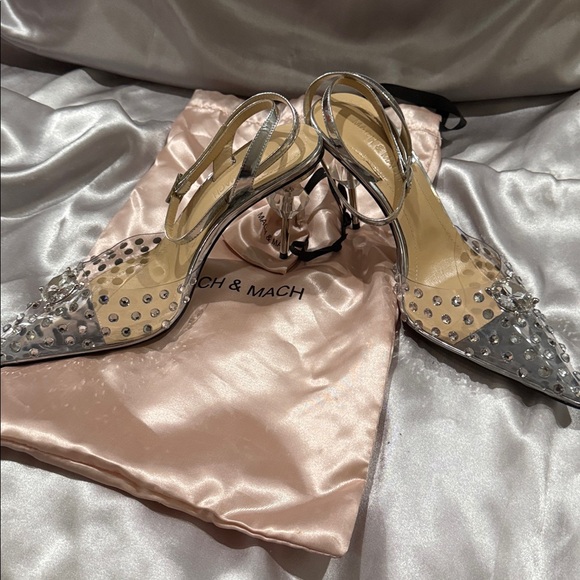 Mach & Mach Crystal Heels - Picture 5 of 7